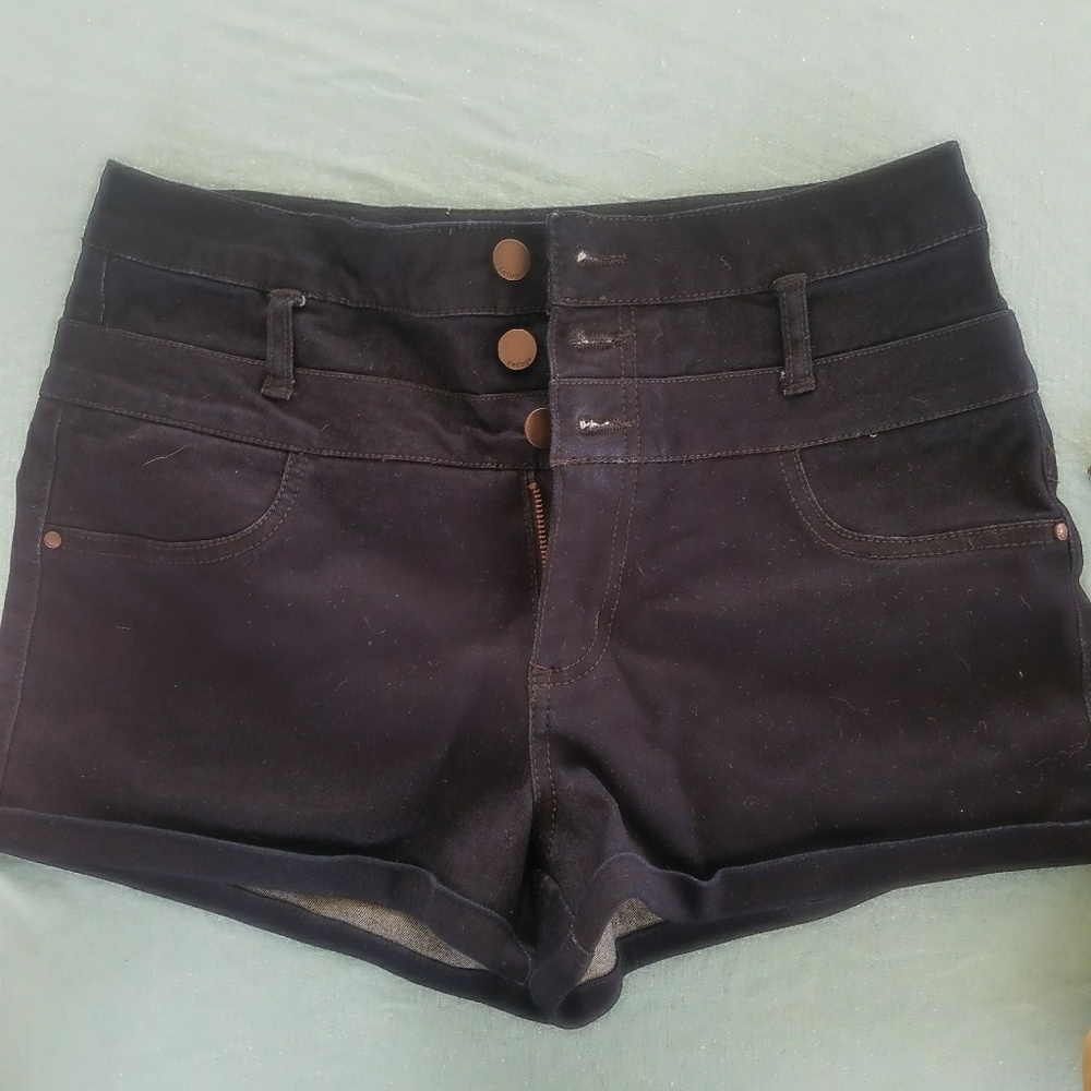 Women's High Waisted Jean Shorts